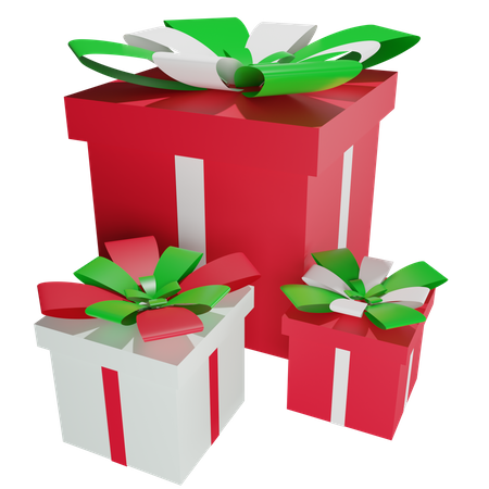 Cajas de regalo  3D Icon