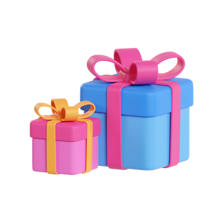 Cajas de regalo  3D Icon