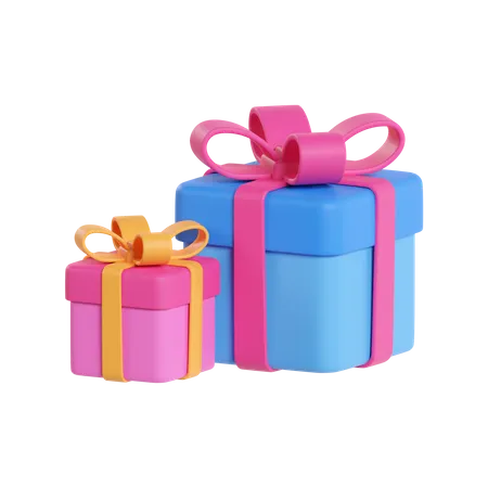 Cajas de regalo  3D Icon