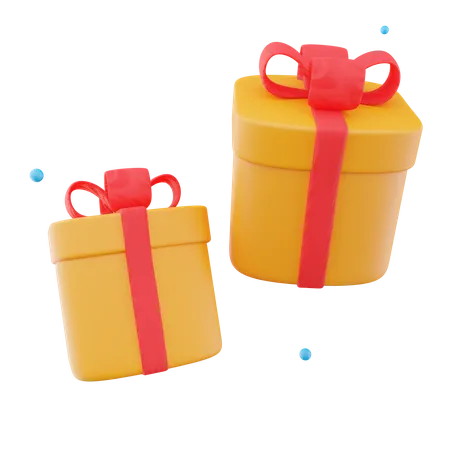 Cajas de regalo  3D Icon