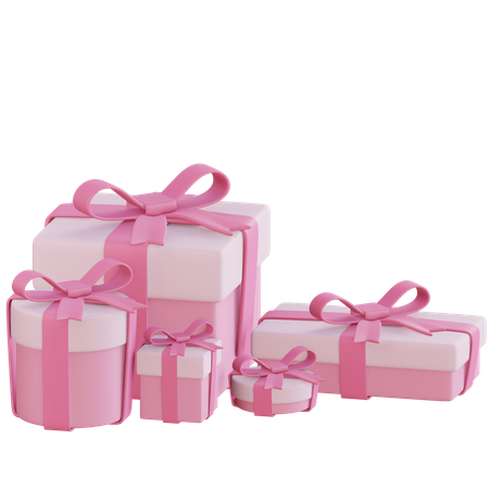 Cajas de regalo  3D Icon