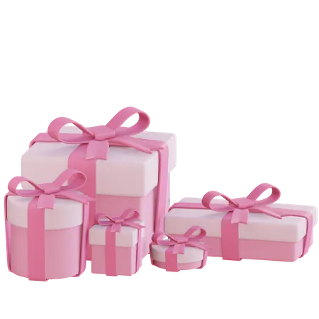 Cajas de regalo  3D Icon