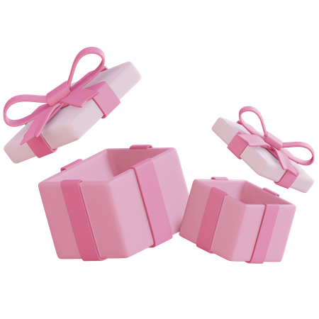 Cajas de regalo  3D Icon