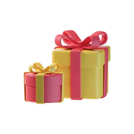 Cajas de regalo  3D Icon