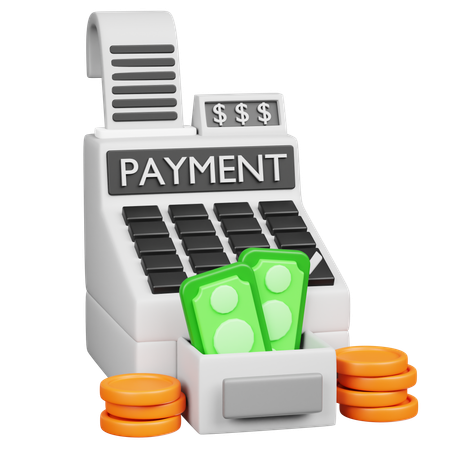 Cajero  3D Icon