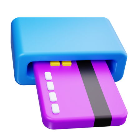 Cajero automático  3D Icon