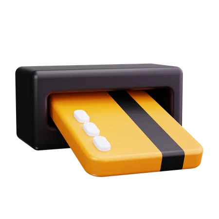 Cajero automático  3D Icon