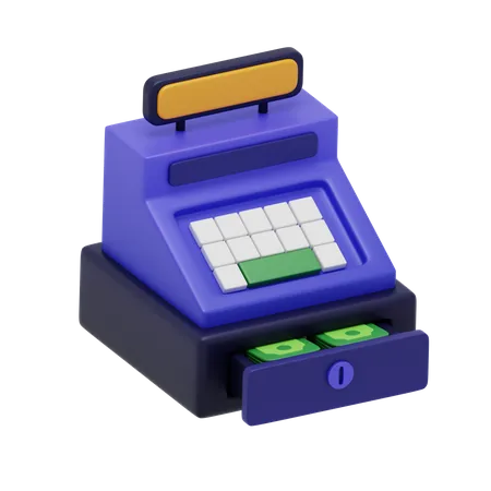 Cajero automático  3D Icon