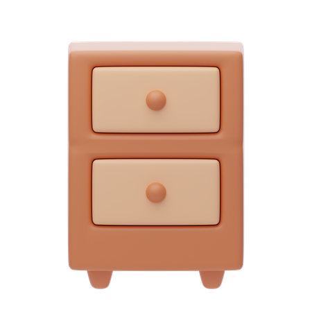 Cajón  3D Icon