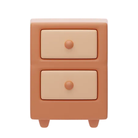 Cajón  3D Icon