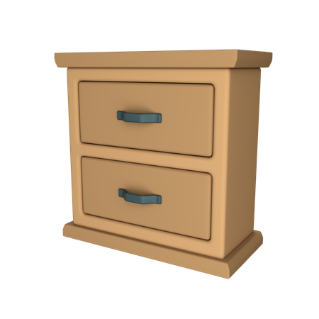 Cajón  3D Icon