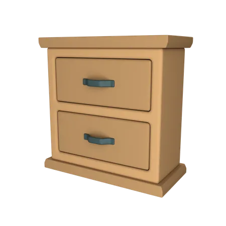 Cajón  3D Icon