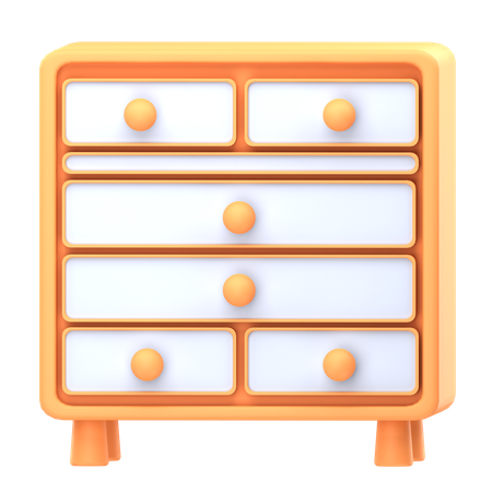 Cajón  3D Icon