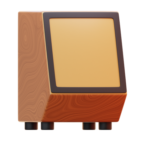 Cajon  3D Icon