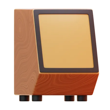 Cajón  3D Icon