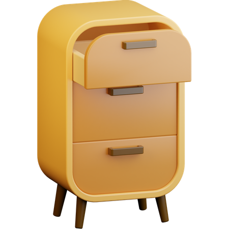 Cajón  3D Icon