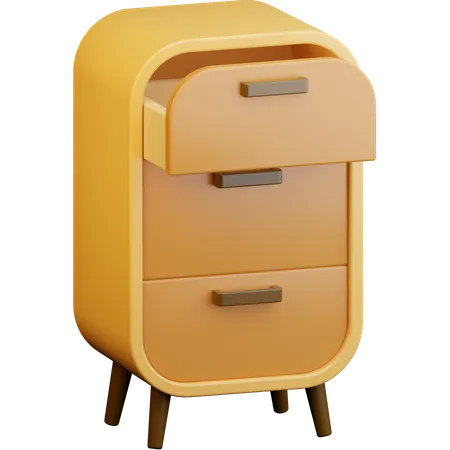 Cajón  3D Icon