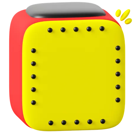 Cajon  3D Icon