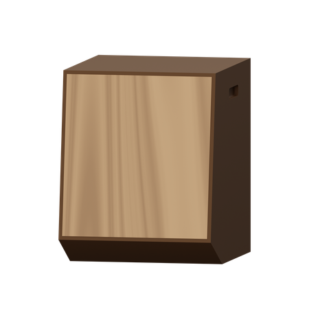 Cajon  3D Icon