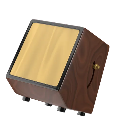 Cajon  3D Icon