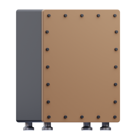 Cajon  3D Icon