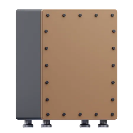 Cajon  3D Icon