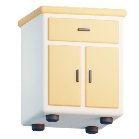 Cajón  3D Icon