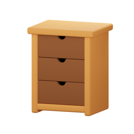 Cajón  3D Icon