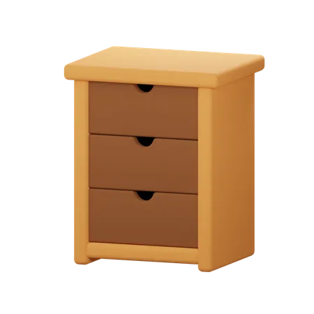 Cajón  3D Icon