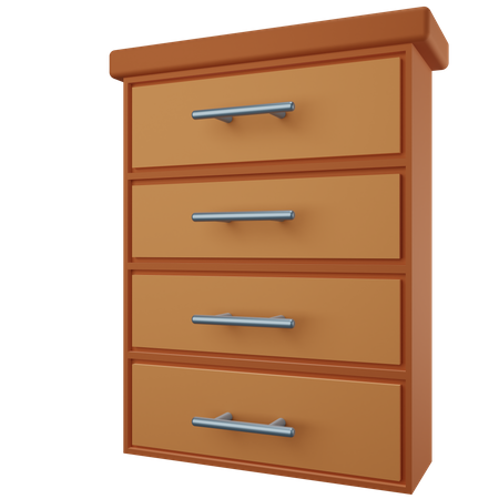 Cajón  3D Icon