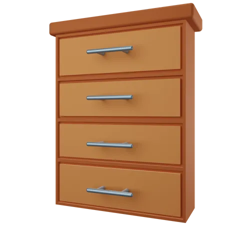 Cajón  3D Icon