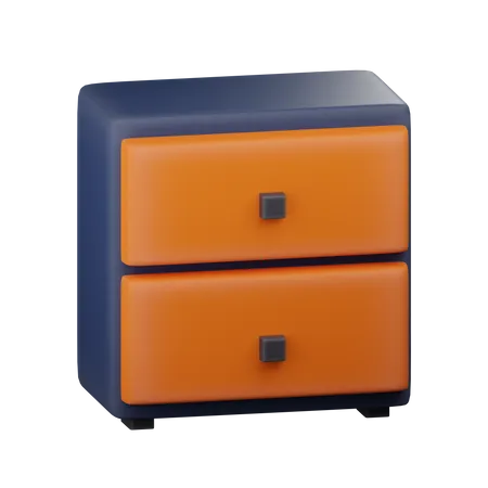 Cajón  3D Icon