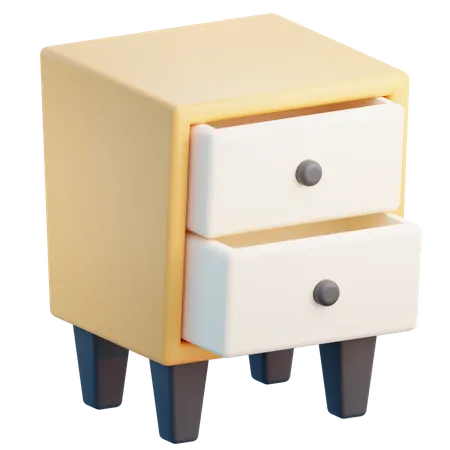 Cajón  3D Icon