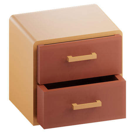 Cajón  3D Icon