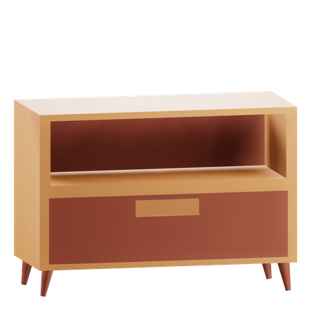 Cajón  3D Icon