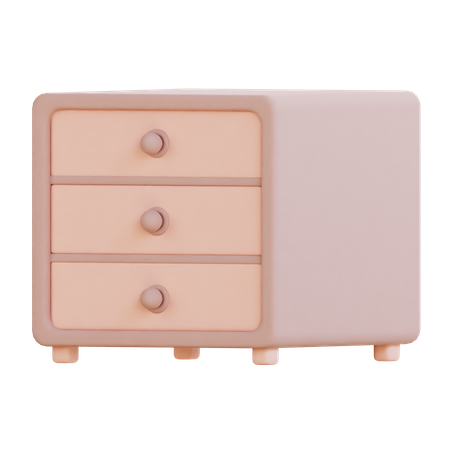 Cajón  3D Icon