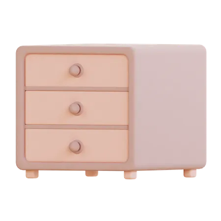 Cajón  3D Icon