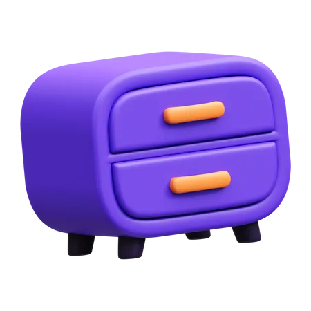 Cajón  3D Icon