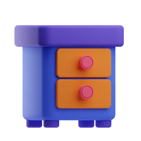 Cajón de archivos  3D Icon