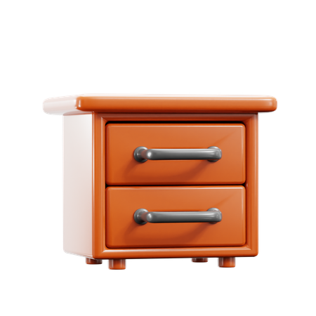 Cajón de madera  3D Icon