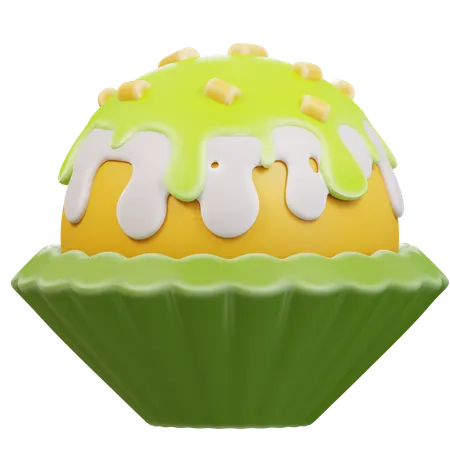 3 D Illustration Cake 3D Icon