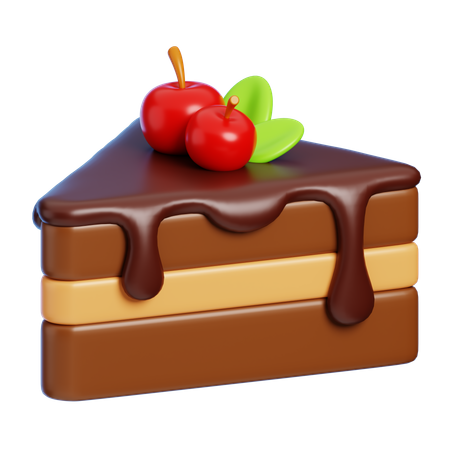 케이크  3D Icon