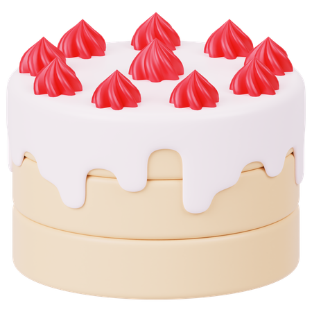 Cake  3D Icon