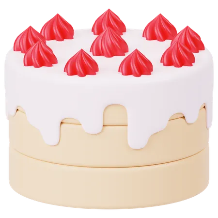 Cake  3D Icon