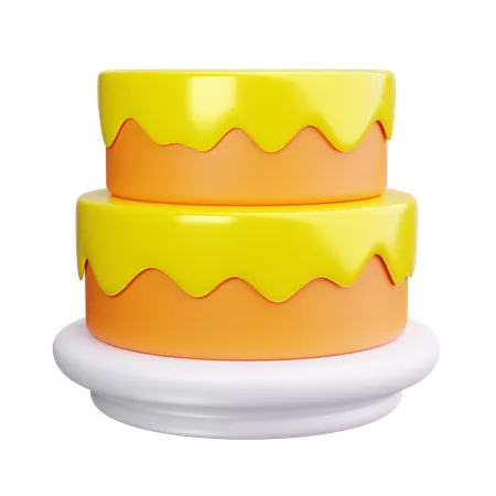 Cake  3D Icon