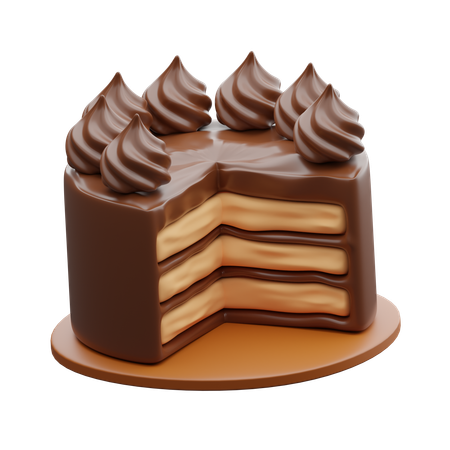Cake  3D Icon