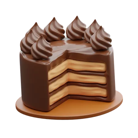 Cake  3D Icon