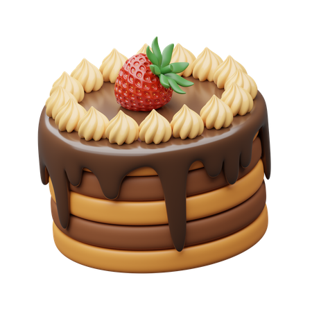 Cake  3D Icon