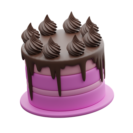 Cake  3D Icon