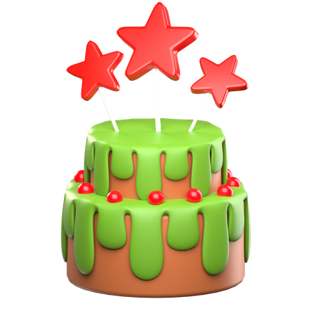 Cake  3D Icon